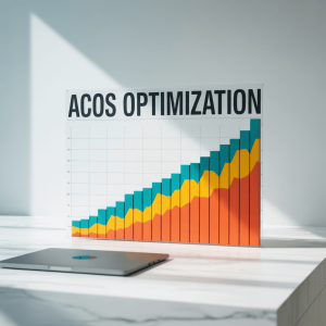 A single, brightly colored graph representing Amazon ACoS.